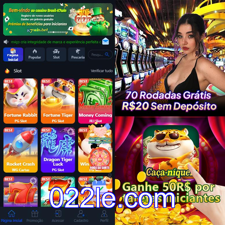 Cadastro no 022le: Comece com um Bônus de Boas-vindas!